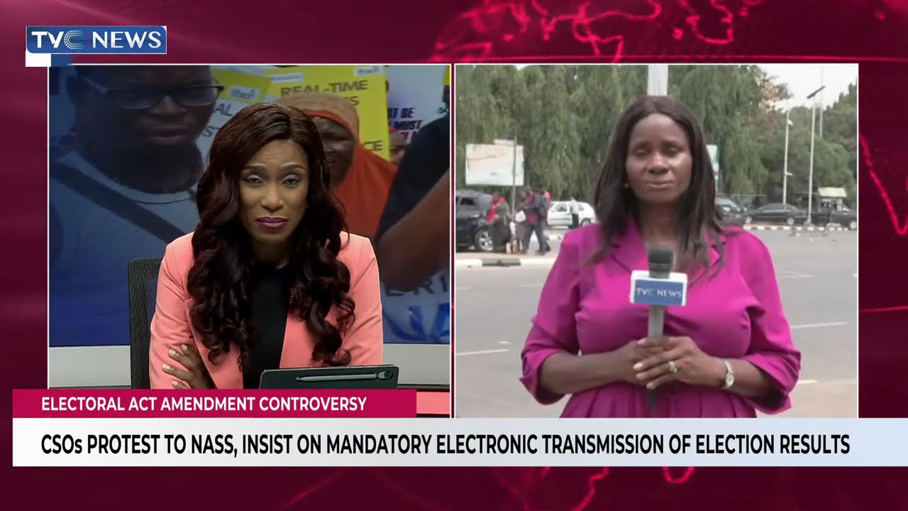 CSOs Protest To NASS, Insist On Mandatory Electronic Transmission Of Election Results