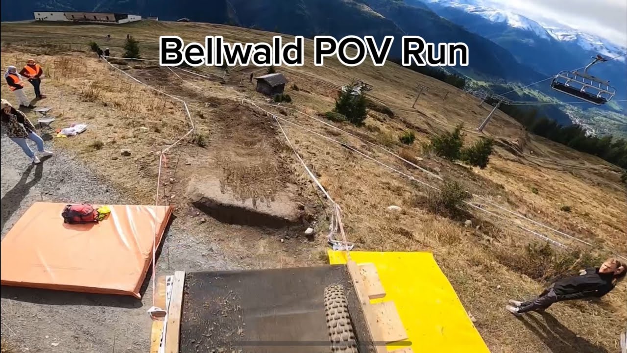 IXS Downhill Cup Bellwald 2025 | POV Run