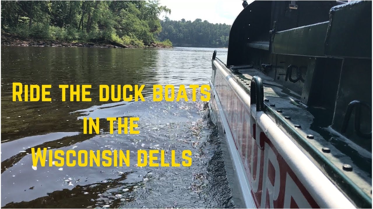 Ride the WWII amphibious Duck Boat in the Wisconsin River