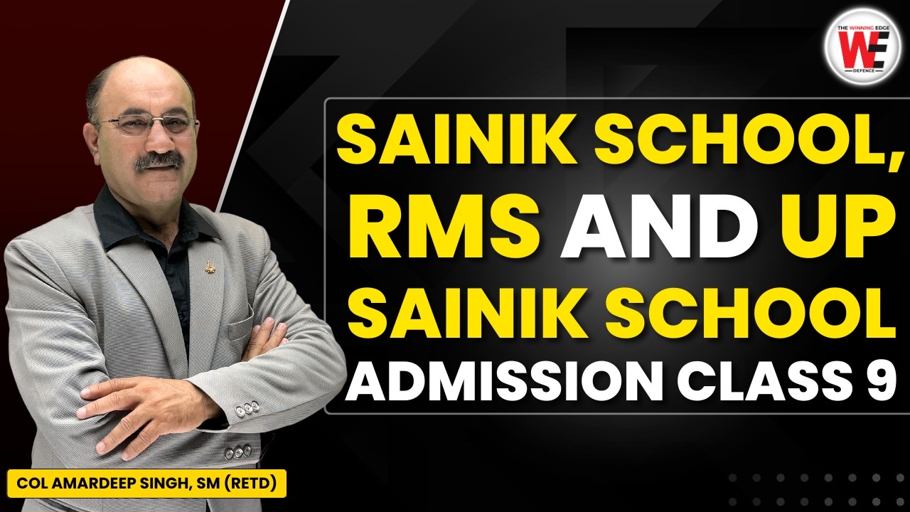 Info About Sainik School, RMS & UP Sainik School Admission & Exam Online Preparation for Class 9