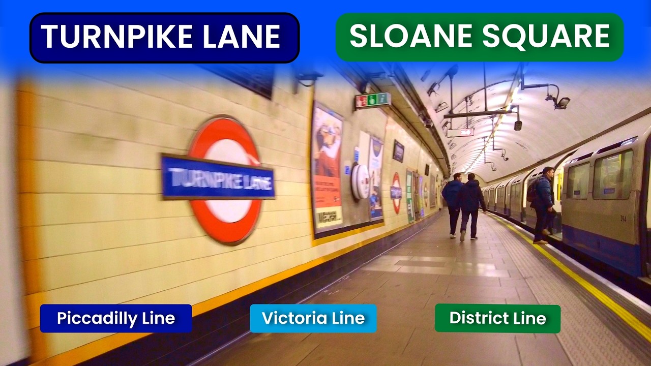 First Person Journey: Turnpike Lane to Sloane Square via Finsbury Park & Victoria