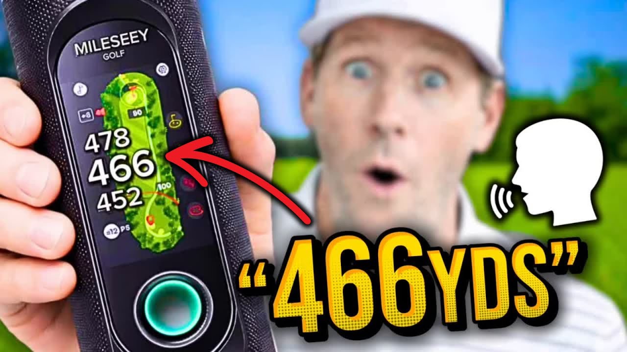 Seriously? This Mileseey Golf GPS Speaker Talks to You! | Full On Course Review