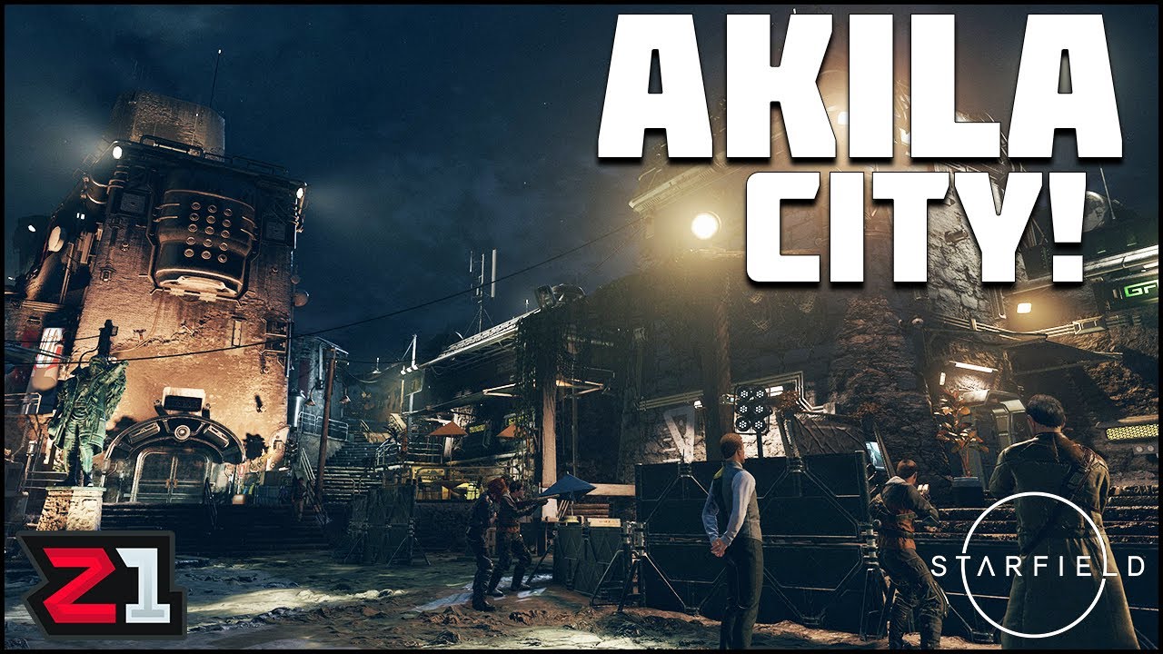 A Trip To Akila And The Freestar Collective ! Starfield [E3]