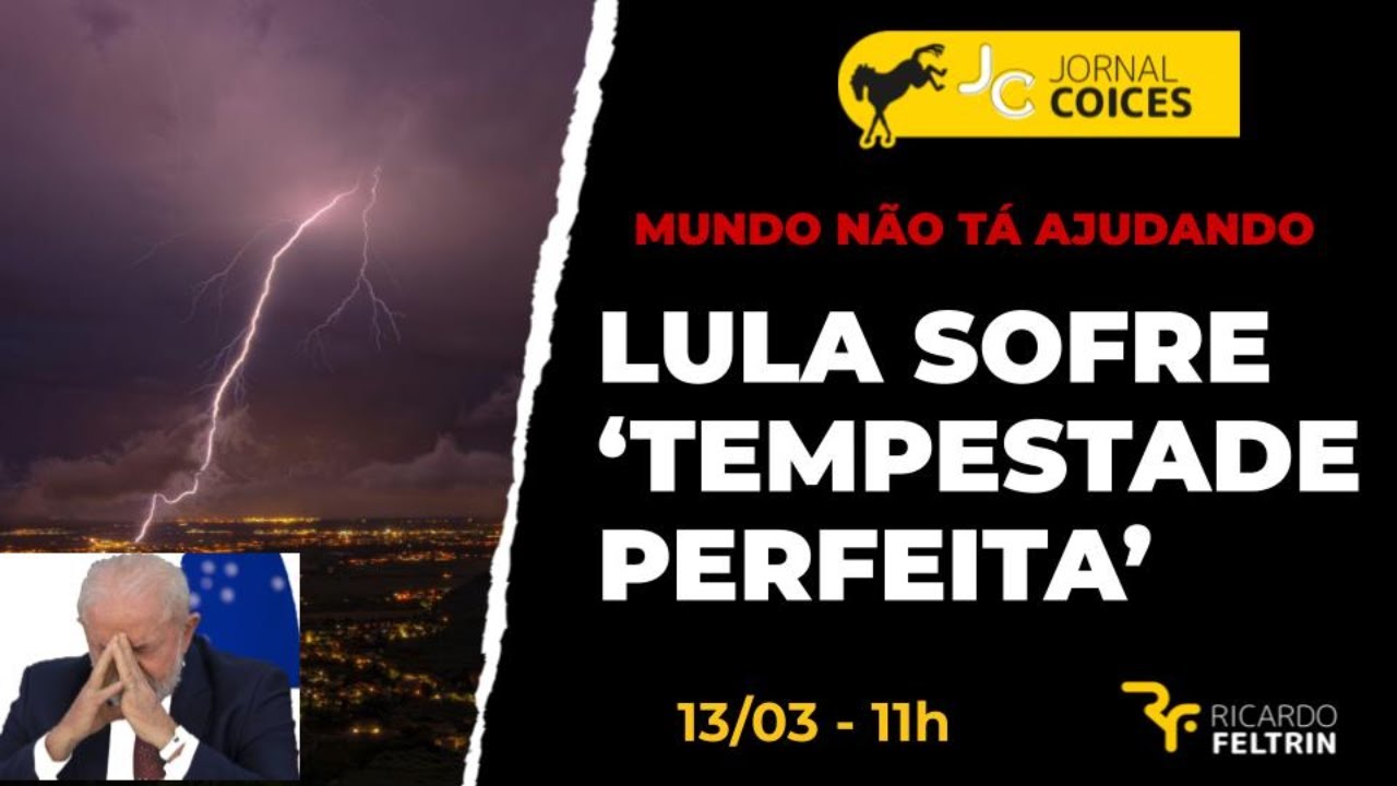 JC - LULA ENFRENTA FURACÃO PERFEITO EM ANO ELEITORAL