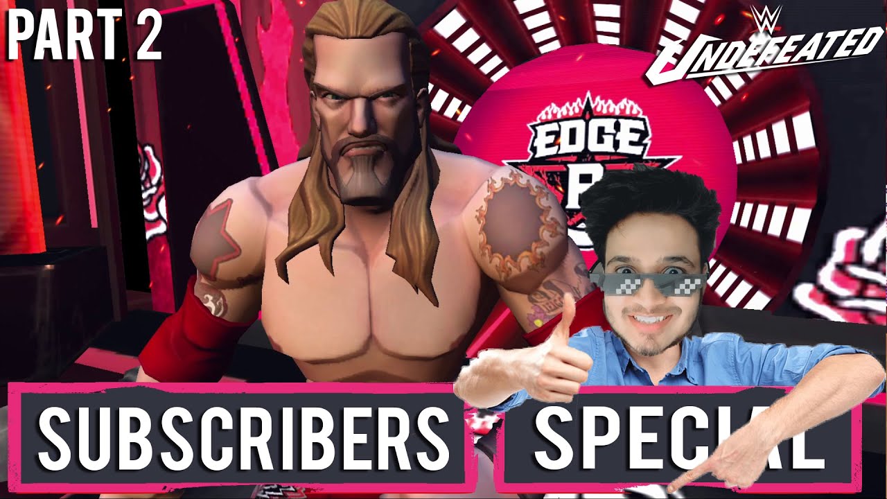 Специальный выпуск для подписчиков с участием Эджа | Часть 2 | WWE Undefeated