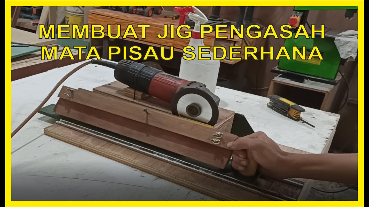 Making a Planer Blade Sharpener
