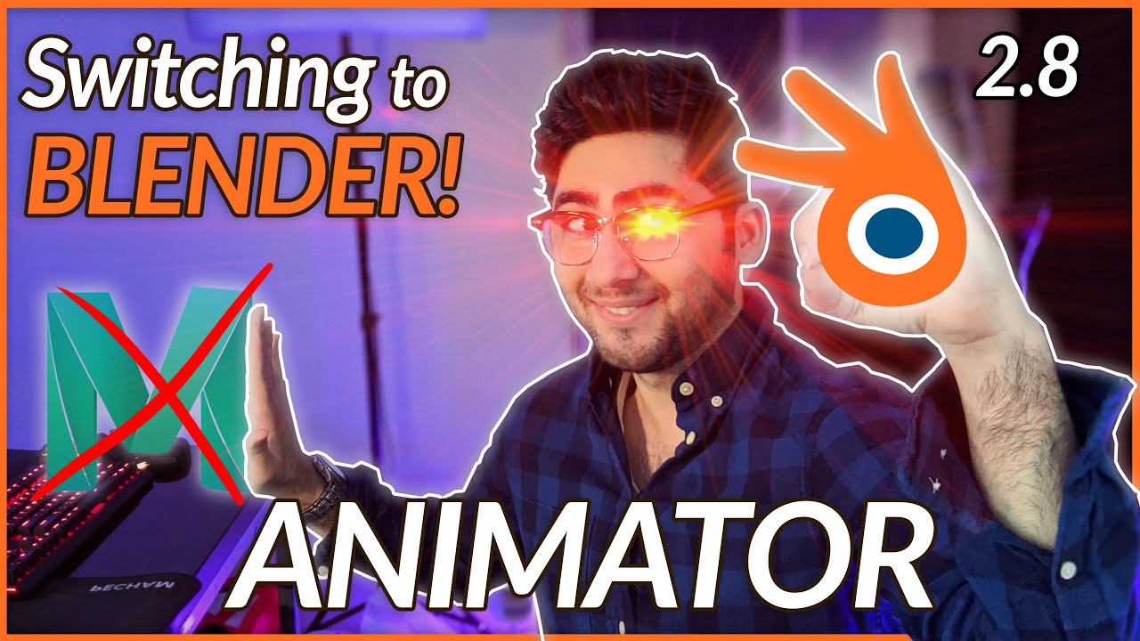 Tutorial: Maya Animator Switches to Blender