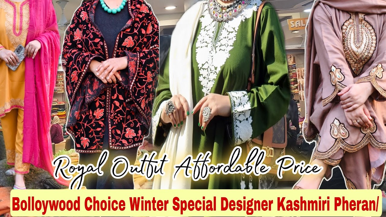 My Designer Kashmiri Embroidered Pheran,kurti,shawl ||2024 Latest Designs tilla Pheran,kurti ,Shawl