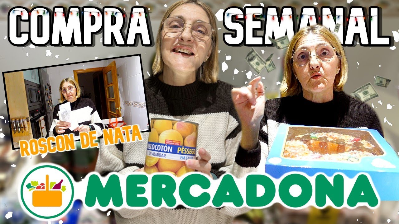 COMPRA SEMANAL MERCADONA: TENEMOS un COCINERO PRIVADO 😁 CAMBIOS en la ALIMENTACIÓN ❌ 🛒| LorenaAndCia
