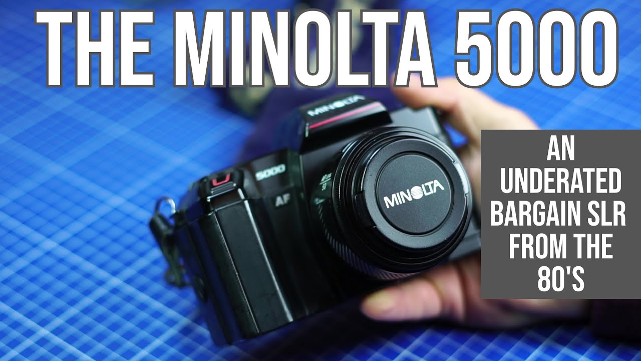 The Minolta 5000 - perfect to start flim photography !