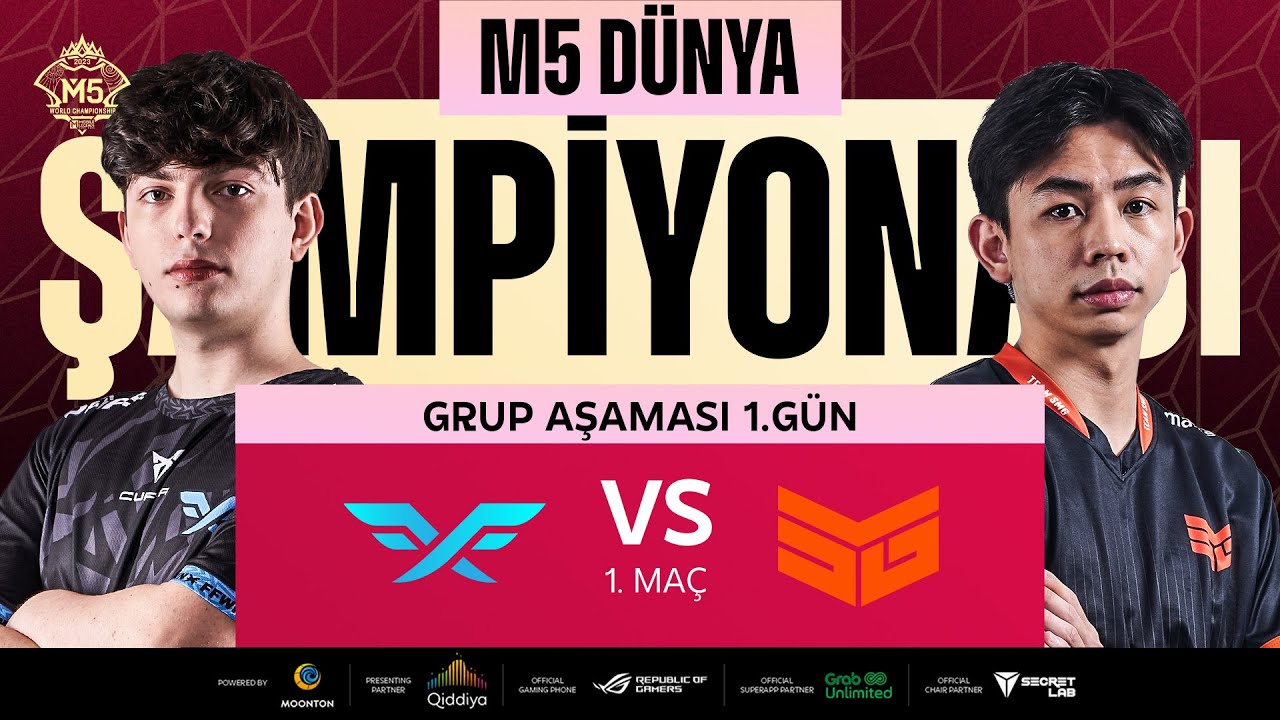 M5 Dünya Şampiyonası Grup Aşaması 1. Gün | FF vs SMG | 1. Maç