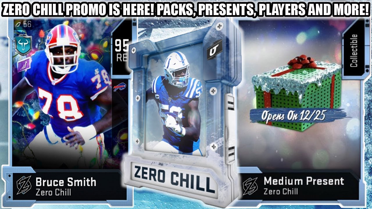 ZERO CHILL PROMO IS HERE! 95 BRUCE SMITH! PACKS, PLAYERS, AND SETS! | MADDEN 20 ULTIMATE TEAM
