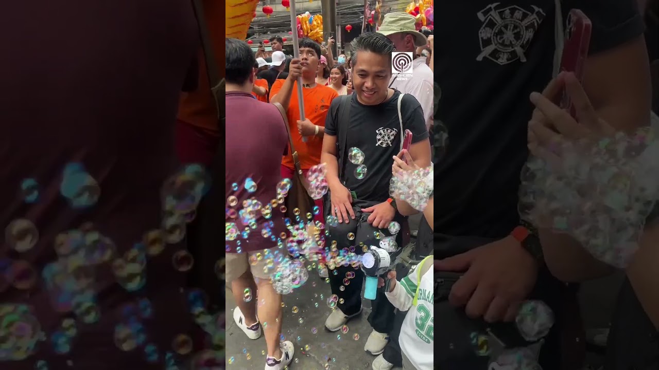 Binondo dinagsa para sa Chinese New Year. | via Maria Tan, ABS-CBN News