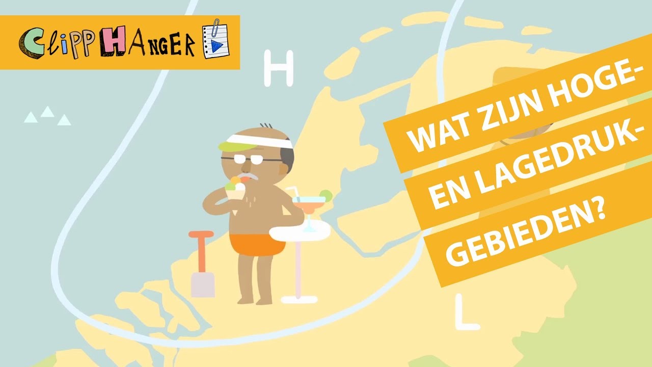 Wat zijn hoge- en lagedrukgebieden?