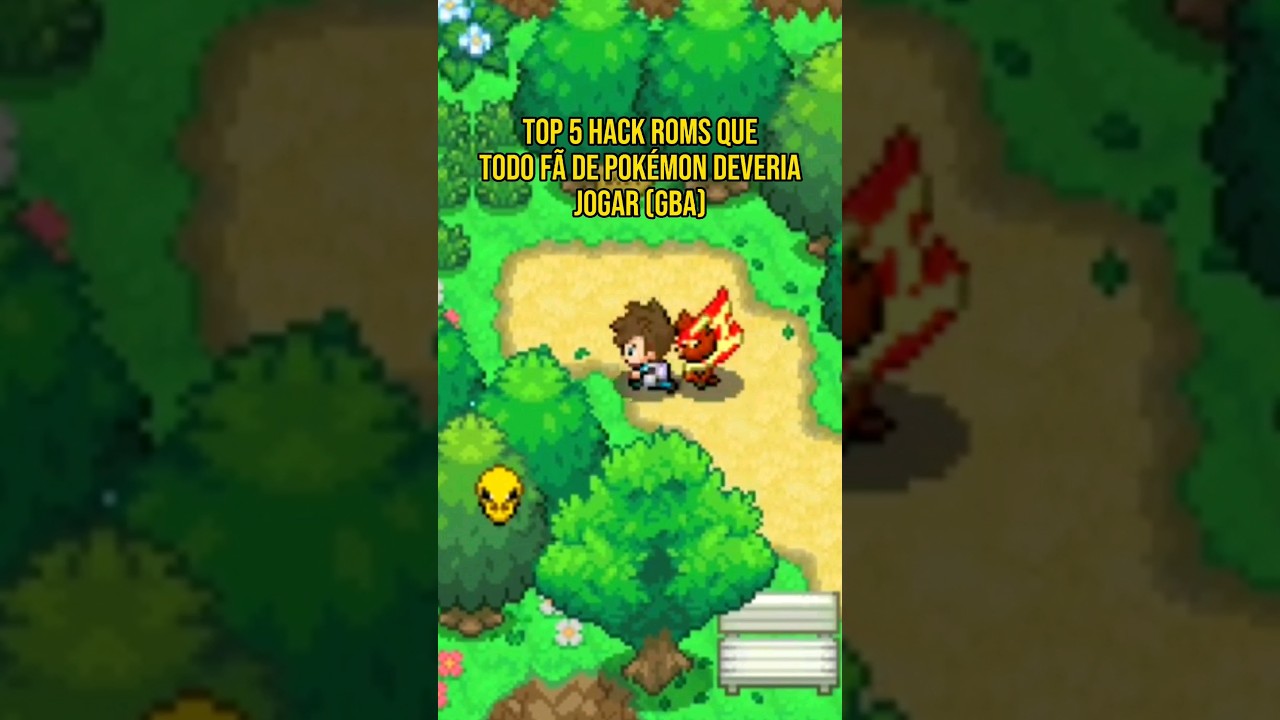 TOP 5 HACK ROMS QUE TODO F&Atilde; DE POK&Eacute;MON DEVIRIA JOGAR (GBA)