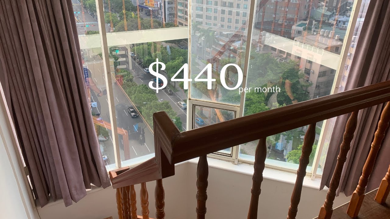 Inside a $400 high-rise loft | Taiwan Apartment Tour