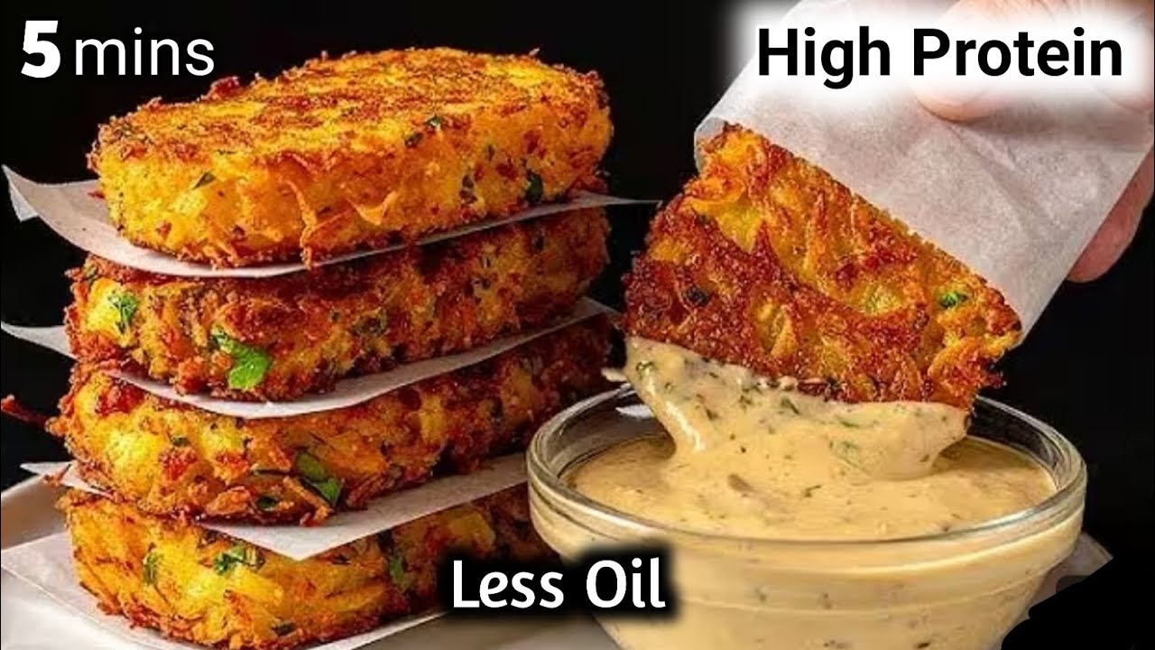 No Maida No Flour High Protein Healthy Breakfast | Perfect for Kids Tiffin Recipes | Kids Lunch Box 