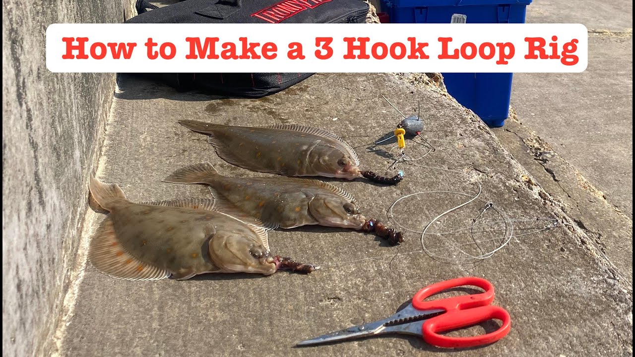 How to Make a 3-Hook Loop Rig | Great Rig for Plaice Fishing