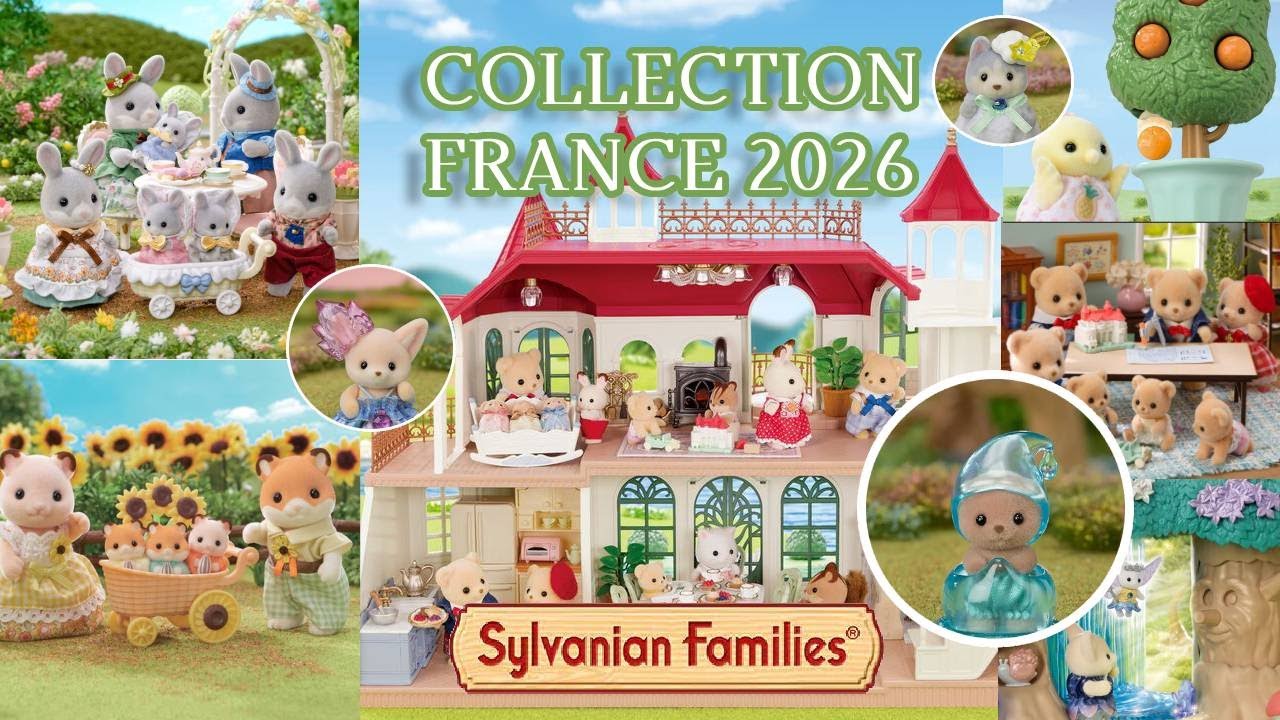 NEW COLLECTION  catalogue France (Europe) 2026 des SYLVANIAN FAMILIES