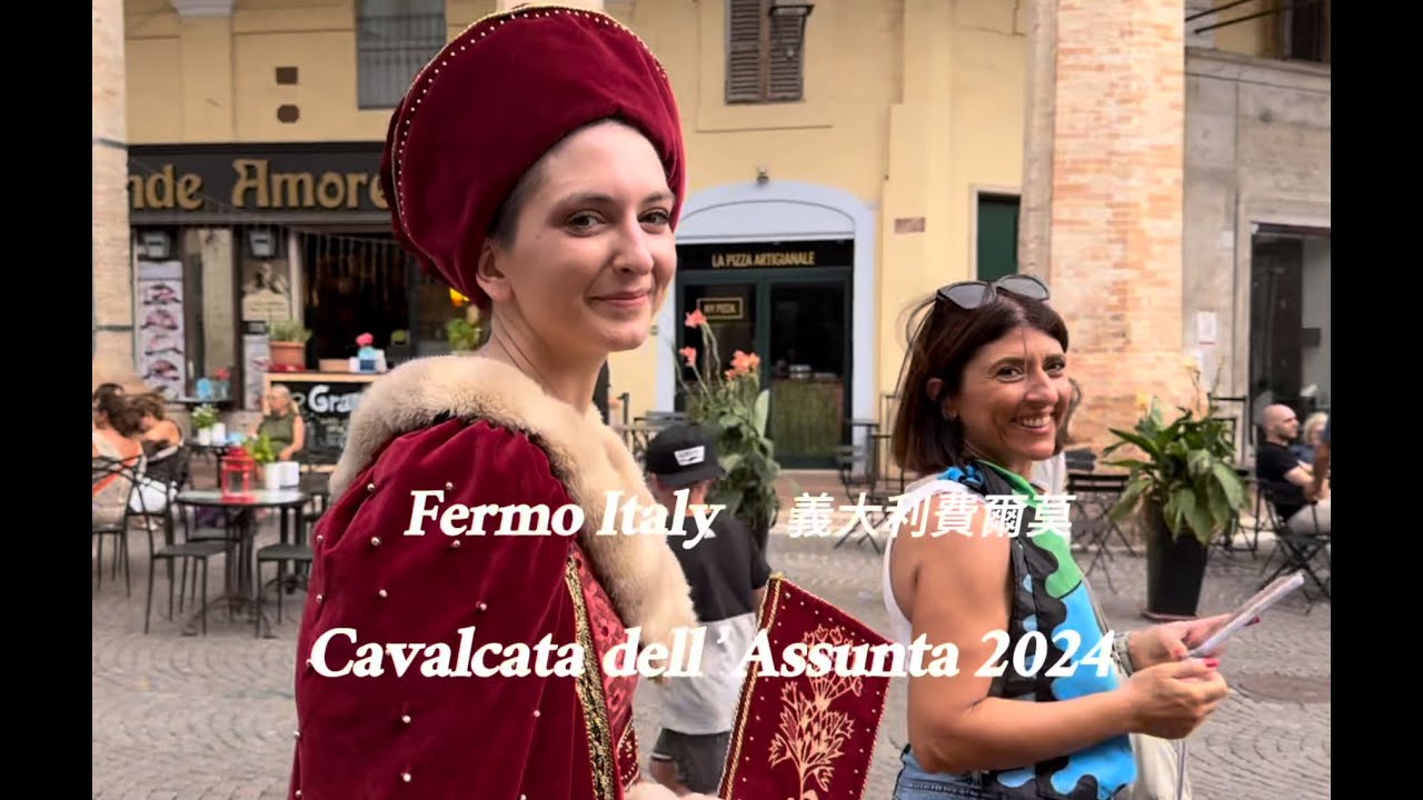 Happy traditional festival｜Fermo Italy | Cavalcata dell’Assunta 2024 | part 1