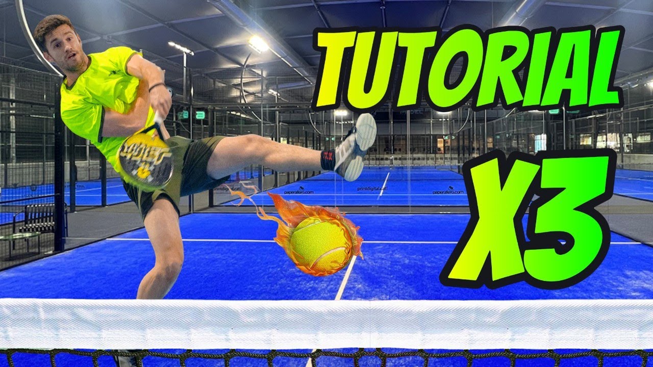 Учебное пособие по удару Padel Smash X3 | Самый простой способ сделать удар Padel Smash X3