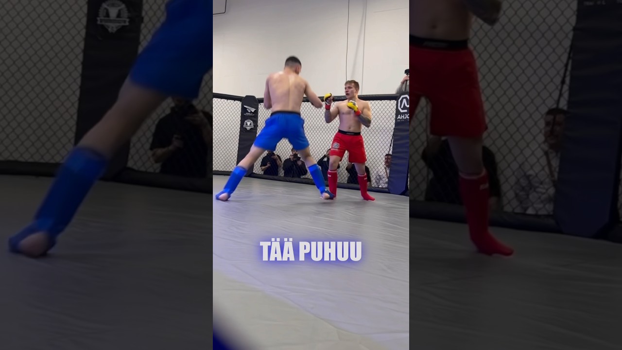 Maga vs Theo vapaaottelumatsi 28. joulukuuta Myyrm&auml;en Energia Areenalla ⚡️ #suomi