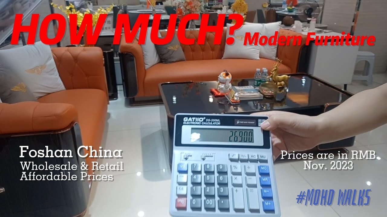 Modern Furniture with Prices. Nov. 2023 - Part 5/5