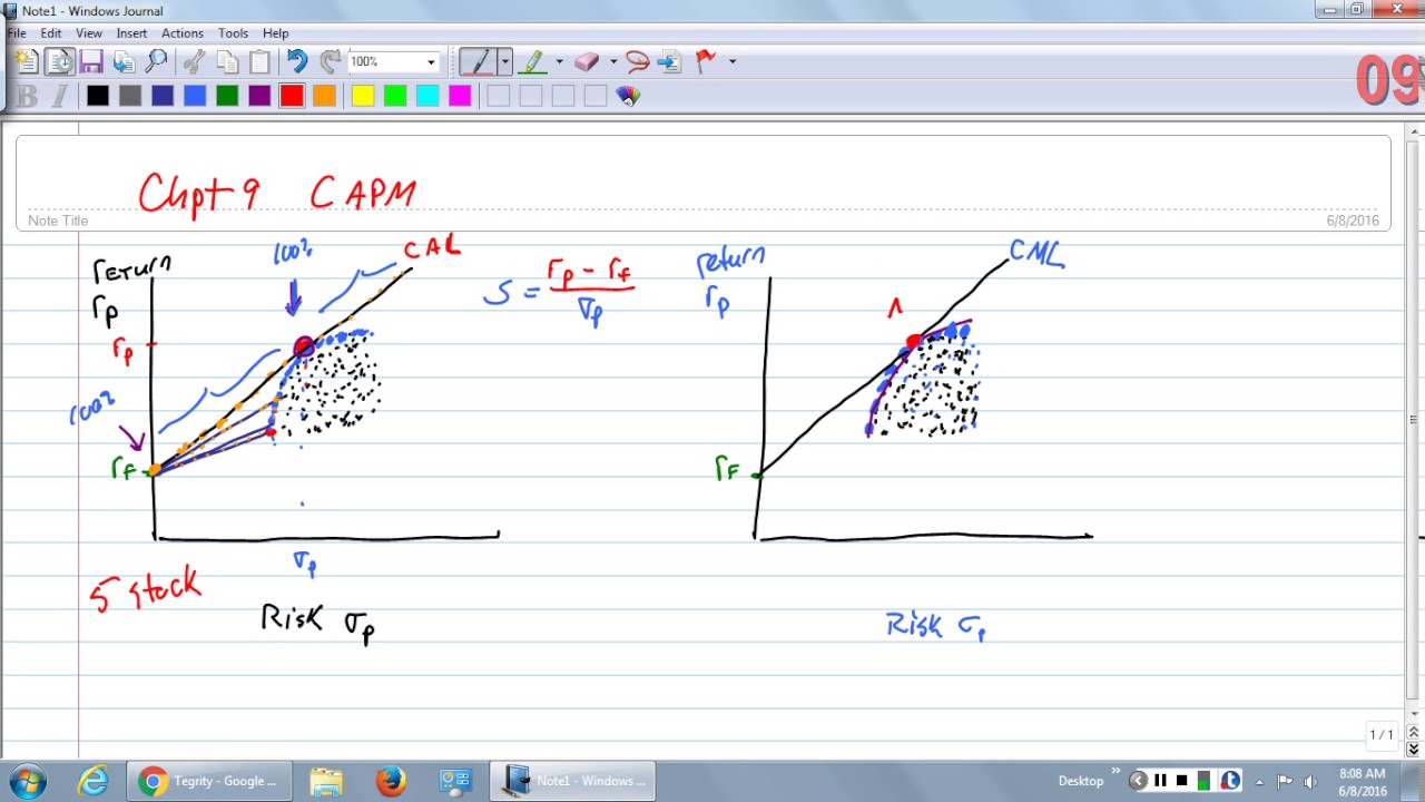 Chapter 9 - CAPM