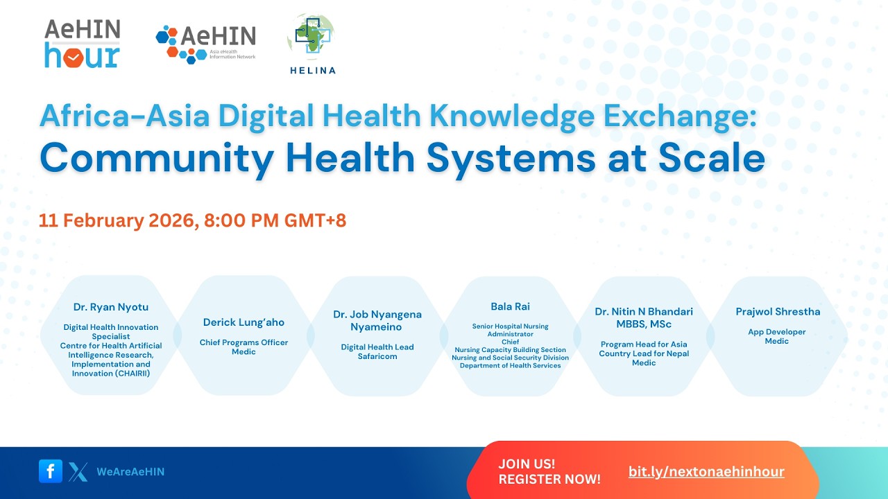 Africa-Asia Digital Health Knowledge Exchange: Community Health Systems at Scale