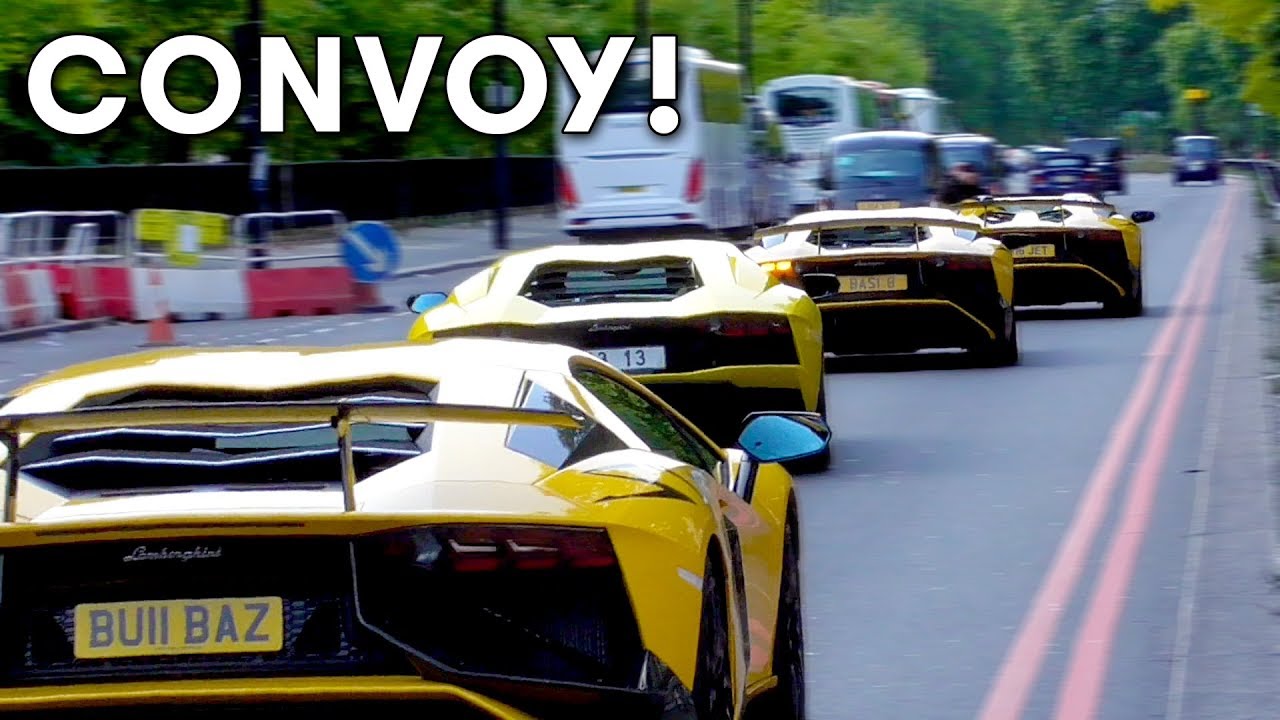The Arab Supercars Invasion in London September 2017 Part 2