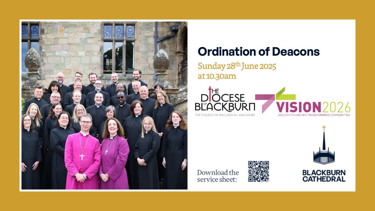 Blackburn Diocese Ordination of Deacons 2025 at Blackburn Cathedral