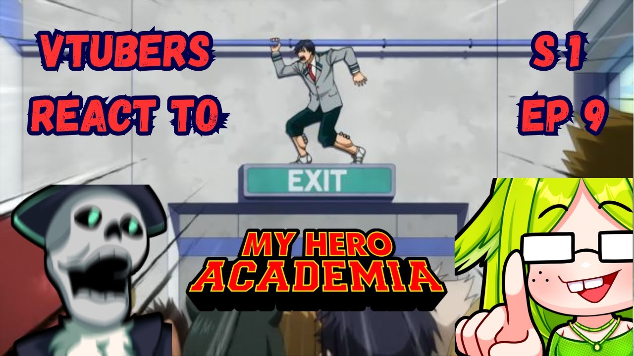 Vtubers React to My Hero Academia Season 1 Episode 9