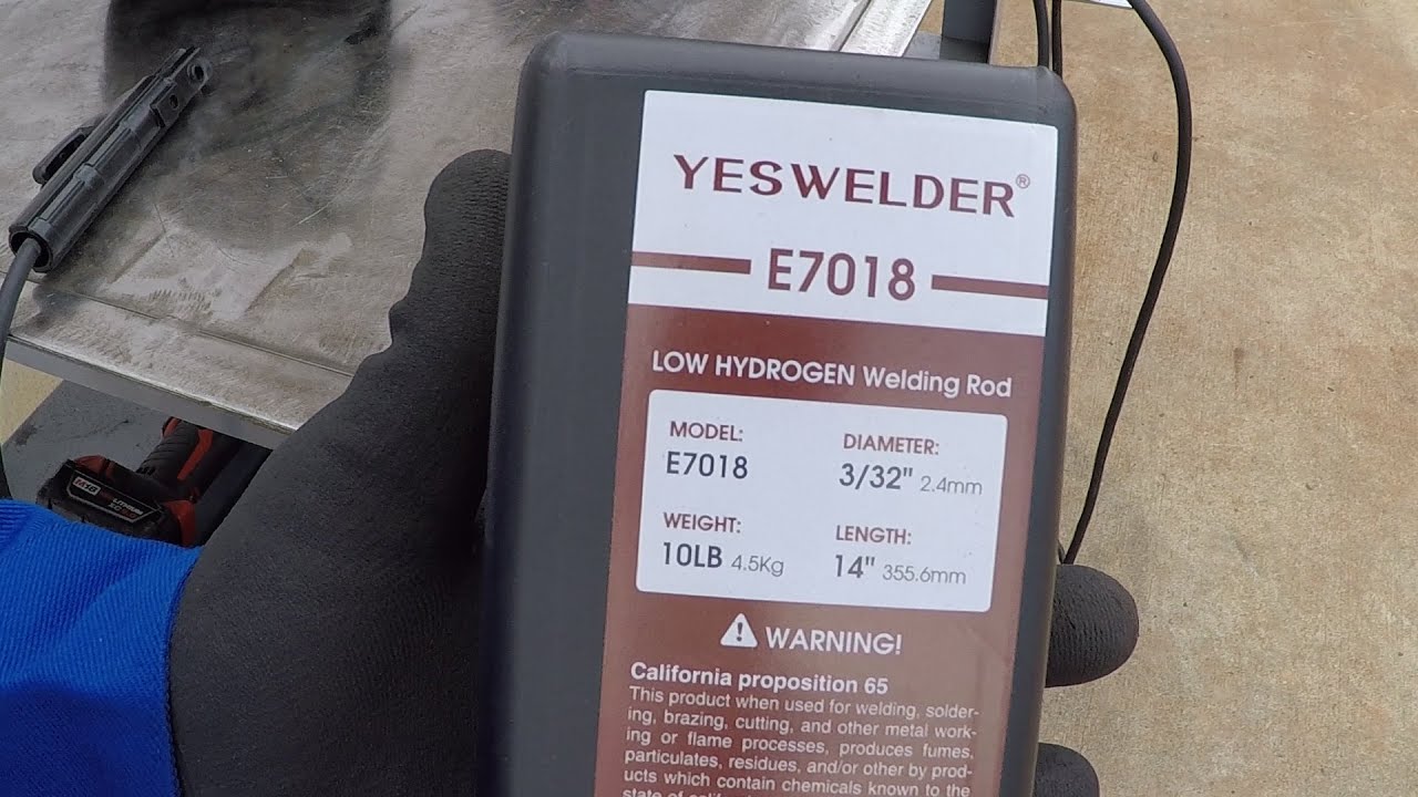 Reviewing The YesWelder 7018 Welding Rods