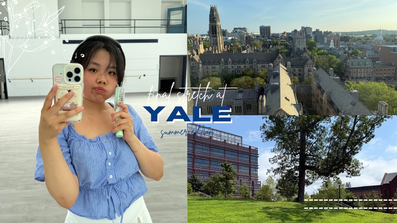 average student faces exam szn @ yale university | productive studying, exploring campus, dance ⋆⭒