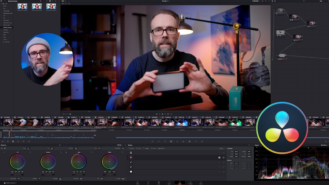 Освоение цветокоррекции Canon Log 3 в DaVinci Resolve: пошаговое руководство