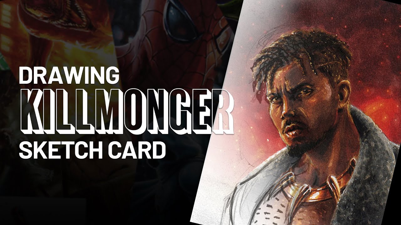 I Drew KILLMONGER Live! 🔥 (Whatnot Auction Winner's Pick!)