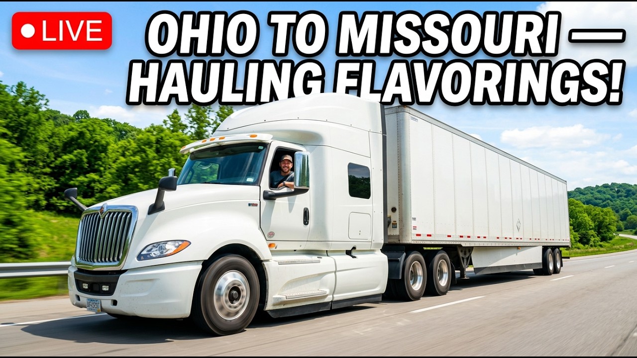 Ohio to Missouri &mdash; Hauling Flavorings From Cincinnati to Springfield