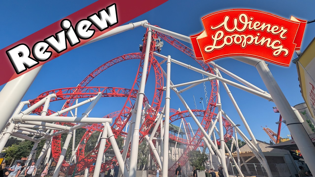 Österreichs MEGA Achterbahn!🎢 Wiener Looping | Wiener Prater [REVIEW]
