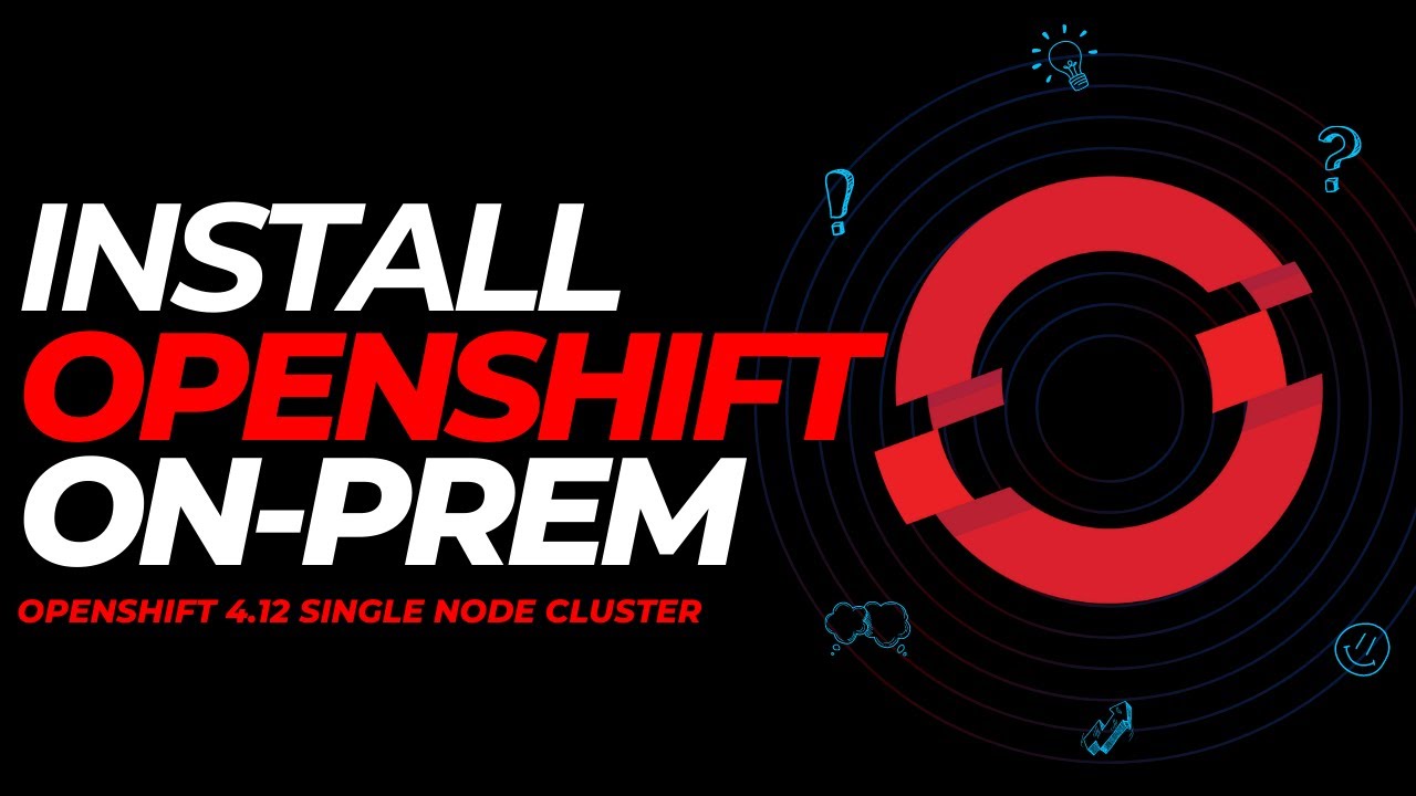 Установка Openshift 4.12 | Полная установка кластера Openshift | Английский