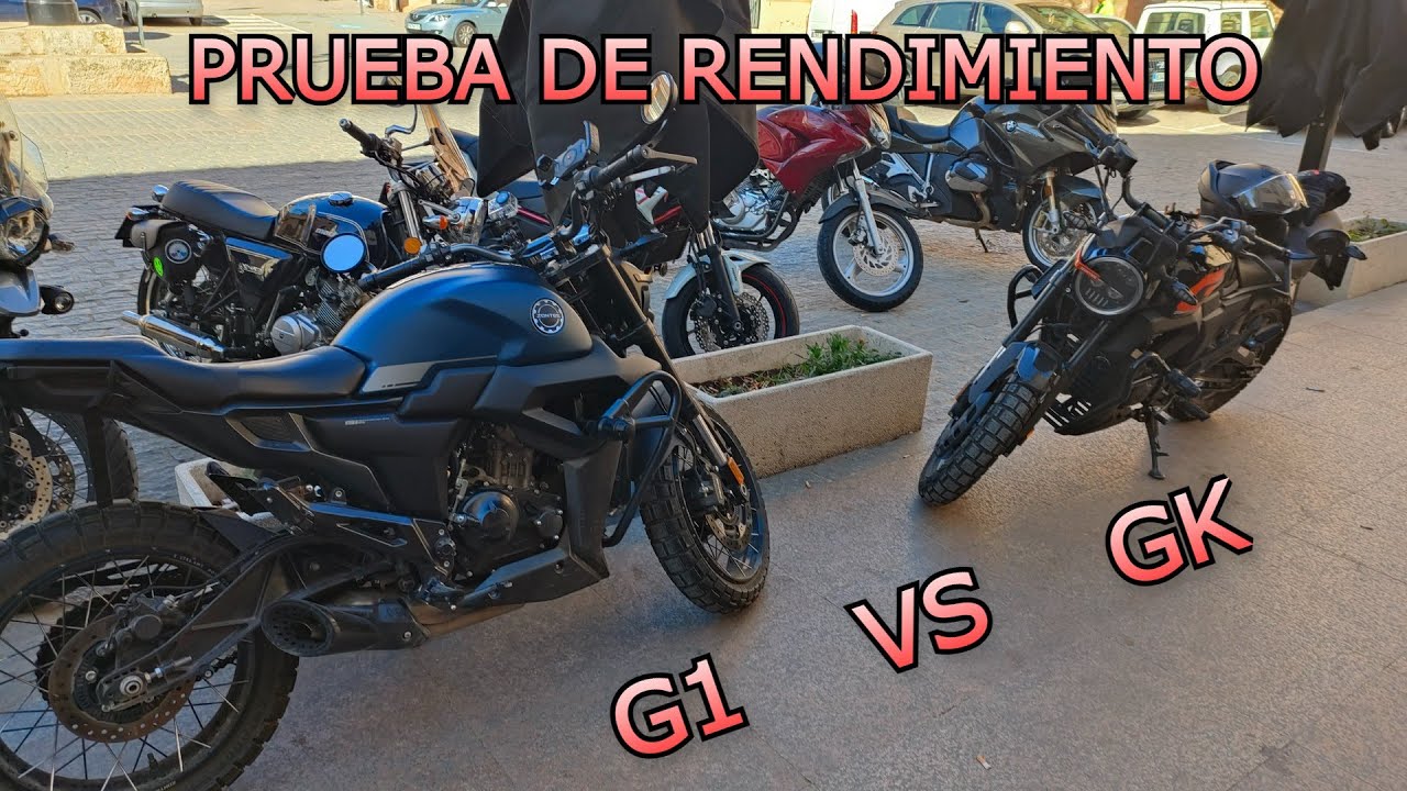 PRUEBA DE RENDIMIENTO ZONTES GK VS G1