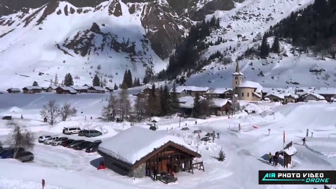 Prise de vue a&eacute;rienne - Champagny le Haut / Pralognan