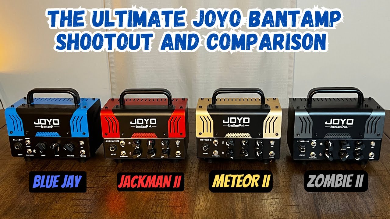 Какой усилитель Joyo звучит лучше всего? Решающий матч по Joyo Bantamp!