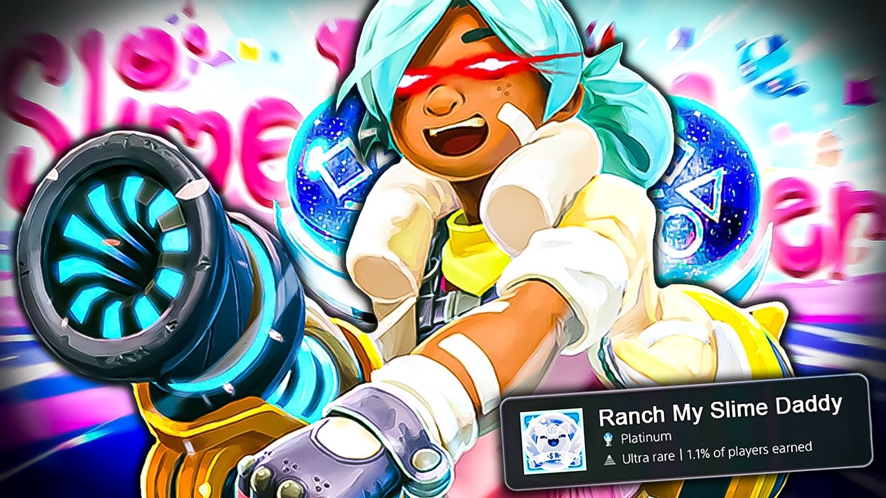 Slime Rancher Has The Most Wholesome Platinum Trophy Ever.