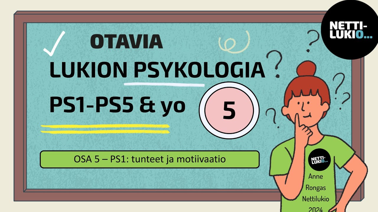 Abipsyka PS1 3/7: Tunteet ja motivaatio