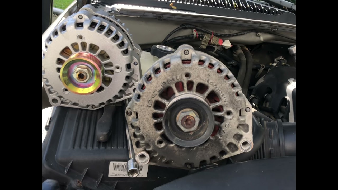 GSC 8.1L alternator replacement
