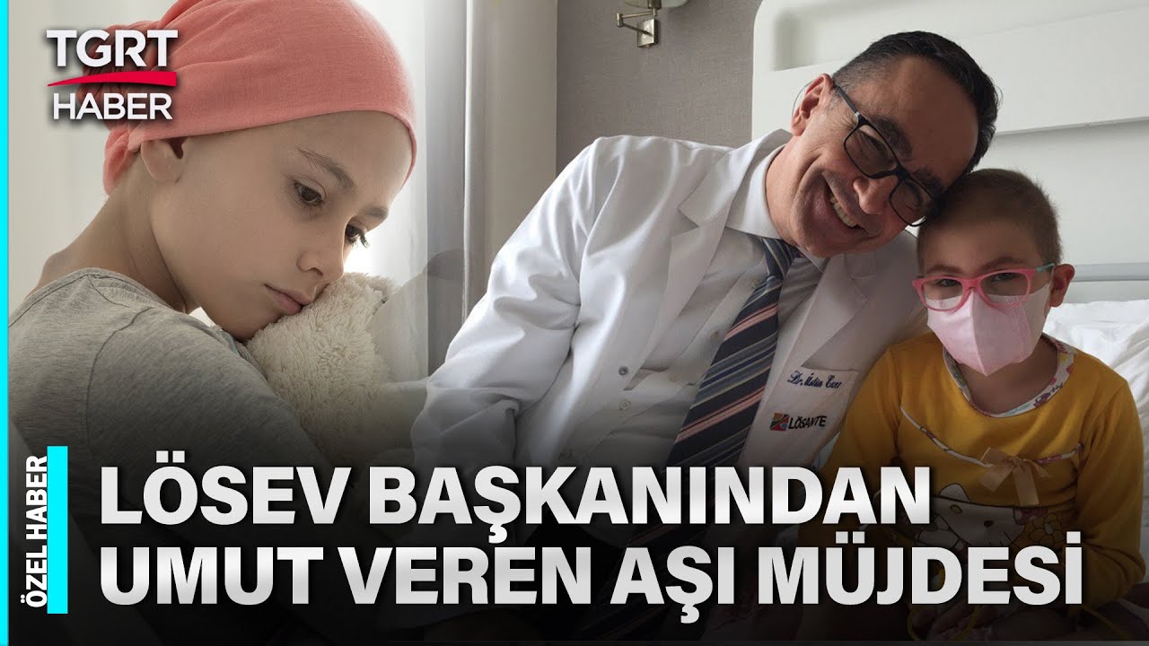 LÖSEV Kurucusu Dr. Üstün Ezer TGRT Haber Ekranlarında Lösemi Hastası Çocuklara Müjdeyi Duyurdu