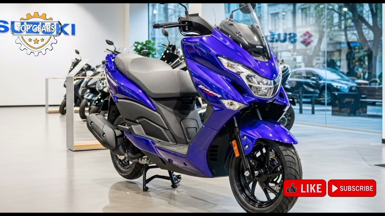 Suzuki Burgman Street 125 2026 🤯 Невероятный расход топлива и максимальная скорость по такой цене?!