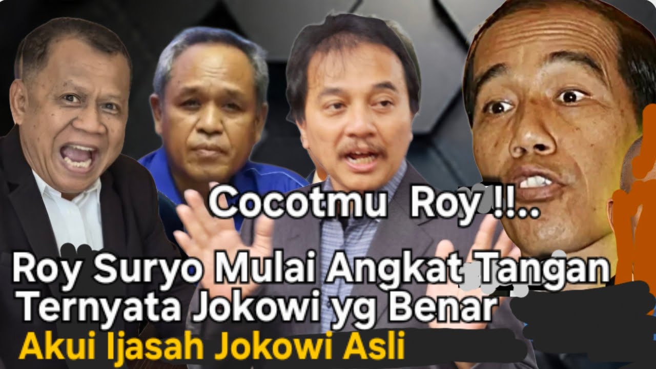 ROY SURYO DIDUGA MAKIN BODOH CARA BERPIKIRNYA, MAKIN LINGLUNG JELANG MASUK PENJARA