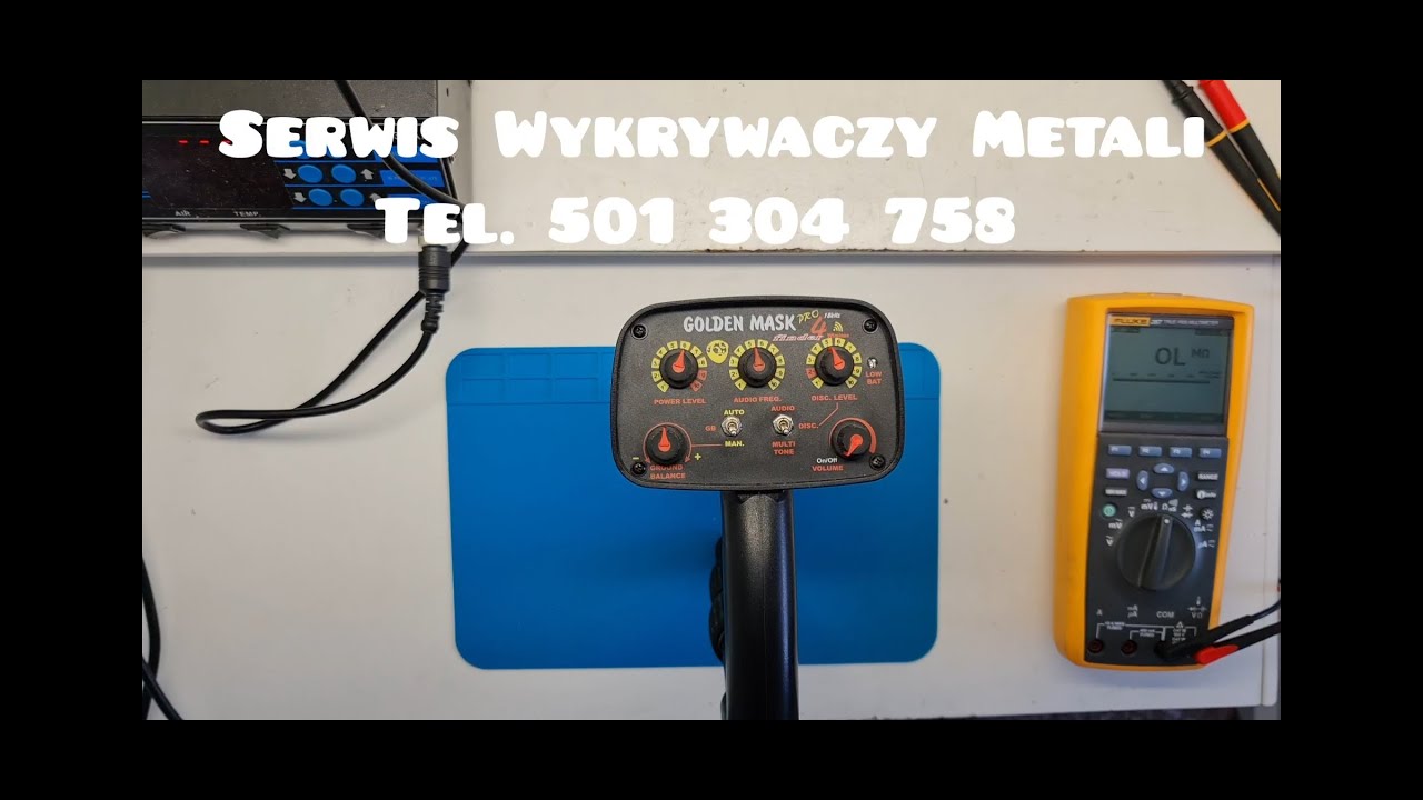 Naprawa Wykrywacza Golden Mask 4 PRO 18khz