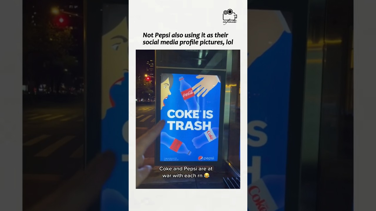 Ответ Coca-Cola на рекламный ролик Pepsi под названием &laquo;Самый холодный&raquo;?